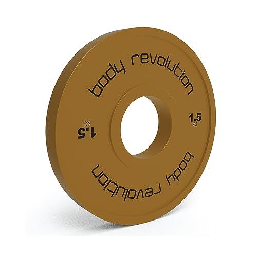 Conjunto completo de anilhas fracionadas de 5 kg 6/6