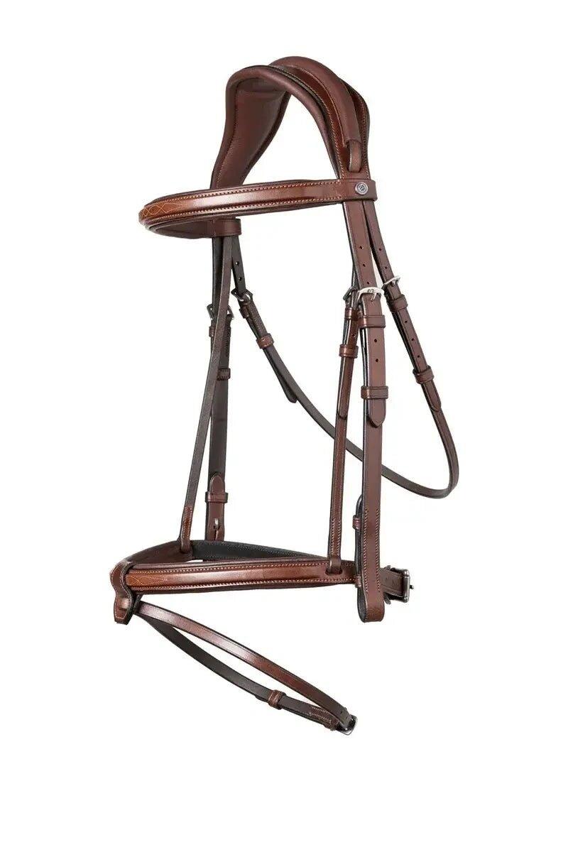 Trust Geneva Combined Noseband Hoofdstel Zwart - 2/7