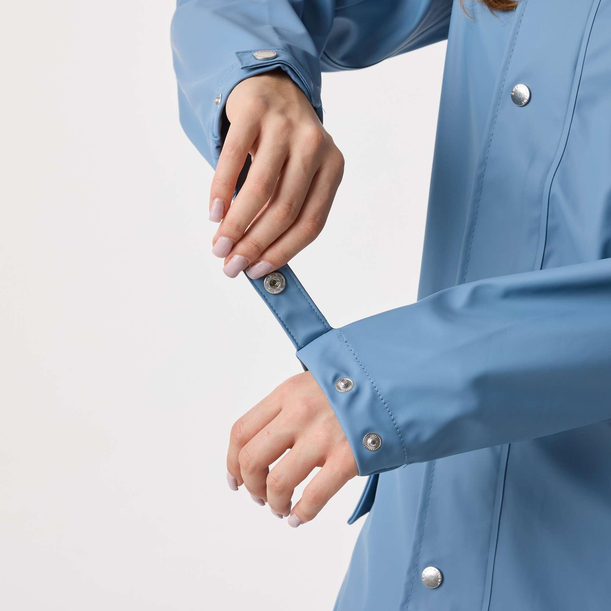 Giacca antipioggia da escursionismo da donna impermeabile Väderöarna Coat 7/8