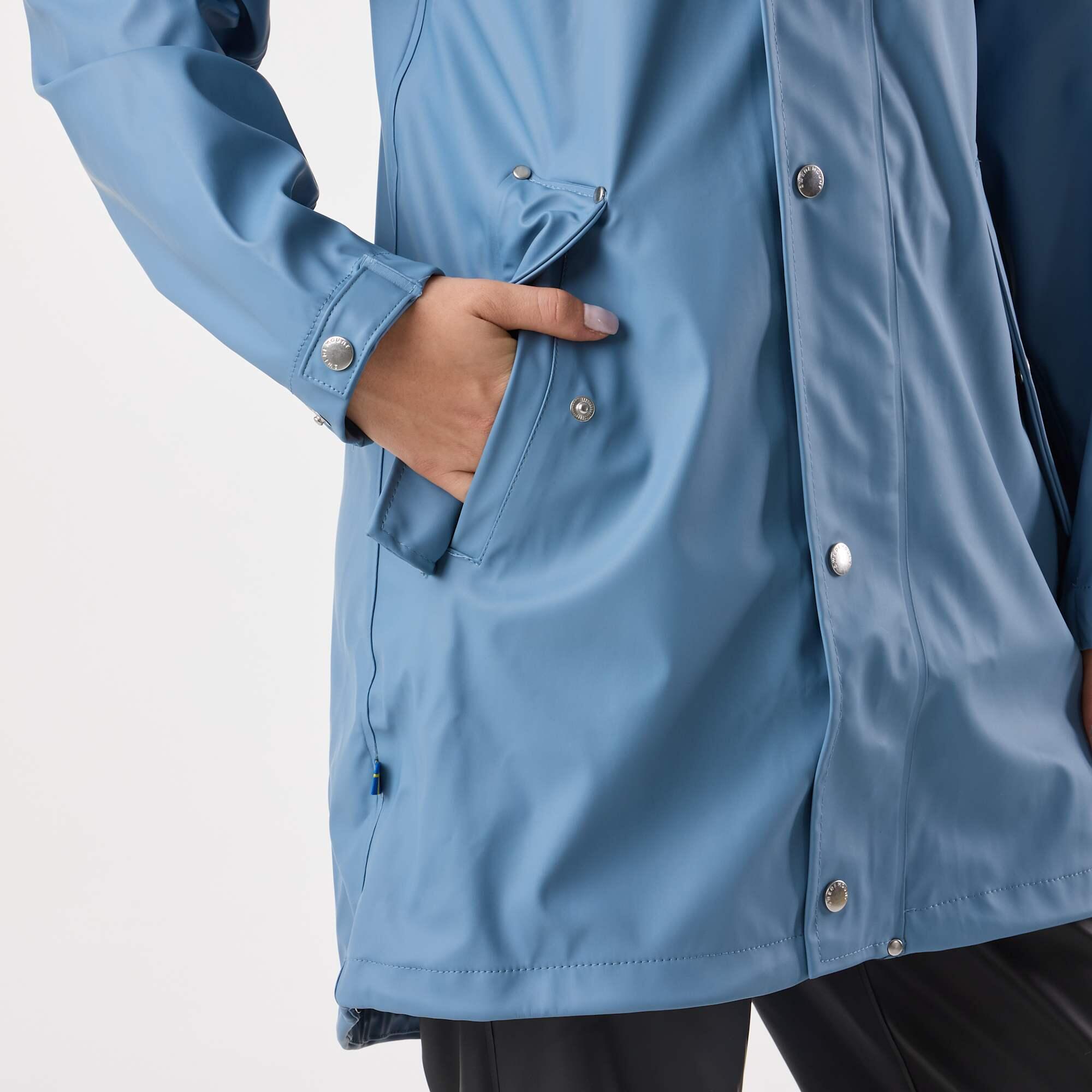 Giacca antipioggia da escursionismo da donna impermeabile Väderöarna Coat 6/8