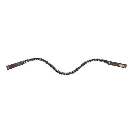 Frontal pour cheval HFI V Shape + Strass