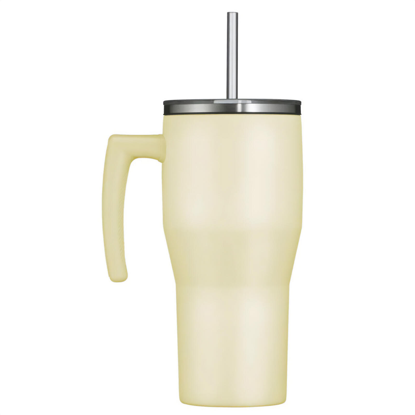 Geïsoleerde mok Refreshing Drinkfles Handvat Rietje 0,85 L 3/4