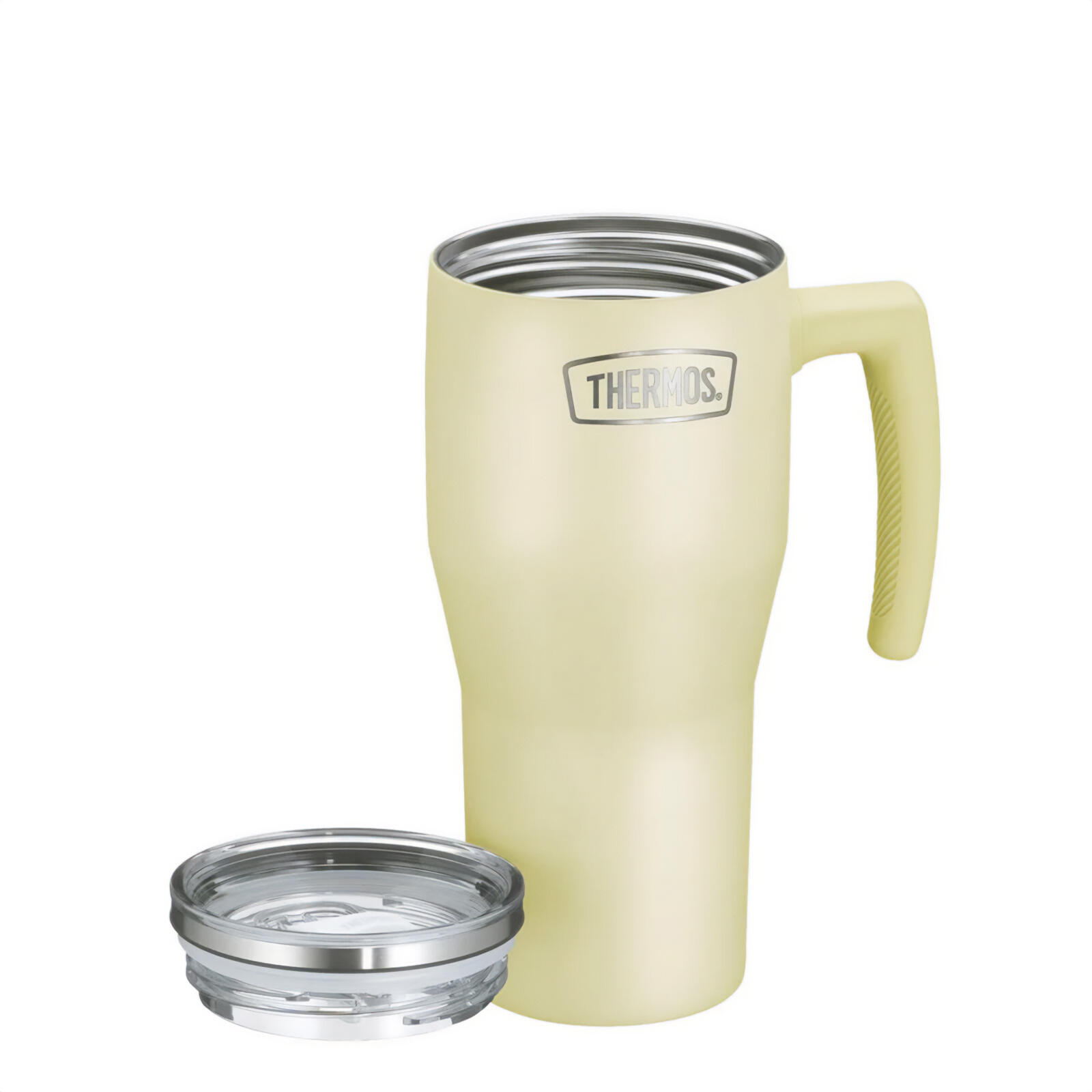 Geïsoleerde mok Refreshing Drinkfles Handvat Rietje 0,85 L 2/4