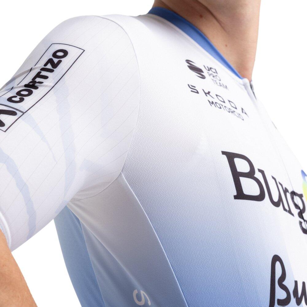 Maillot vélo manches courtes homme Burgos Burpellet BH x Siroko BBBH Campeon Gu 5/7