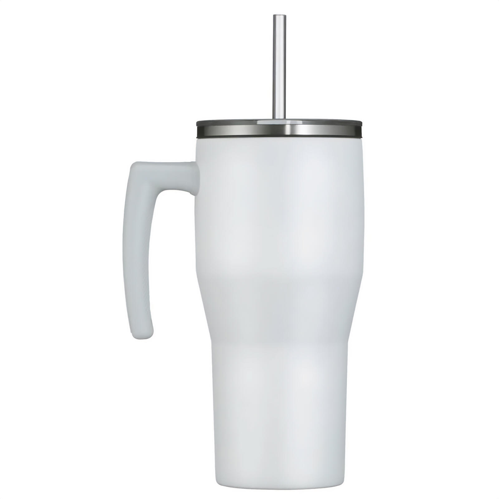 Geïsoleerde mok Refreshing Drinkfles Handvat Rietje 0,85 L 3/4