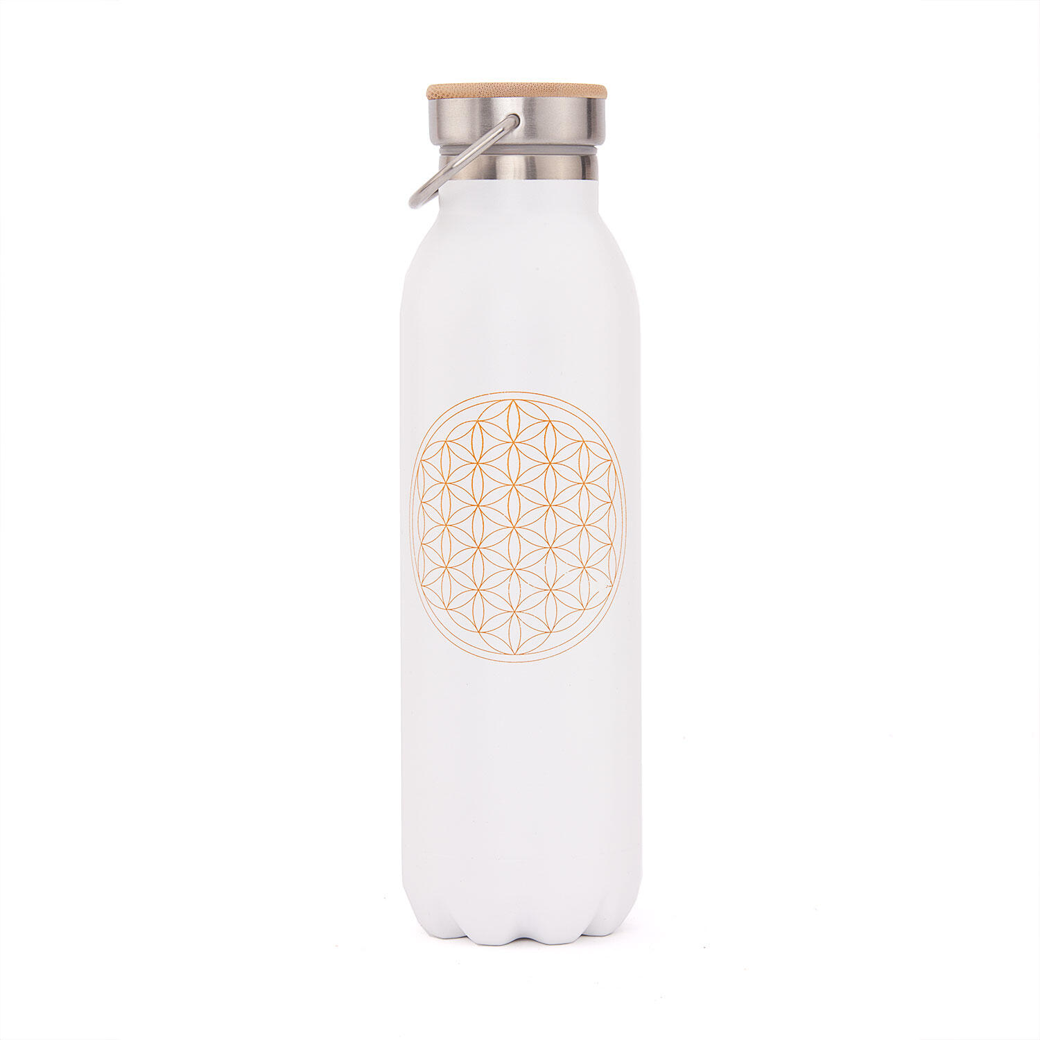 BODHI Termoska Bodhi 600 ml nerezová ocel, vzor Květ života