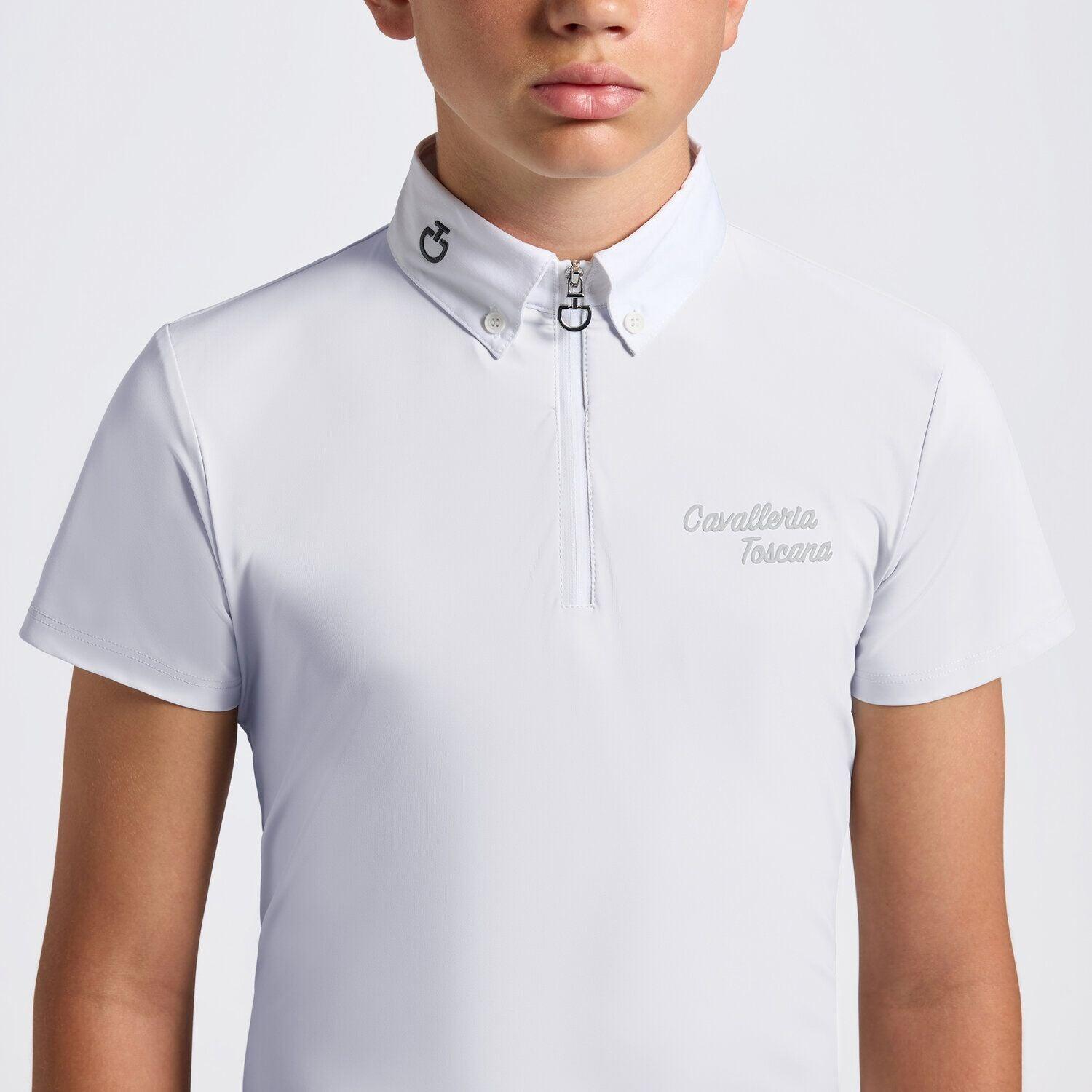 Cavalleria Toscana Jongens Wedstrijdshirt Ss25  - 2/3