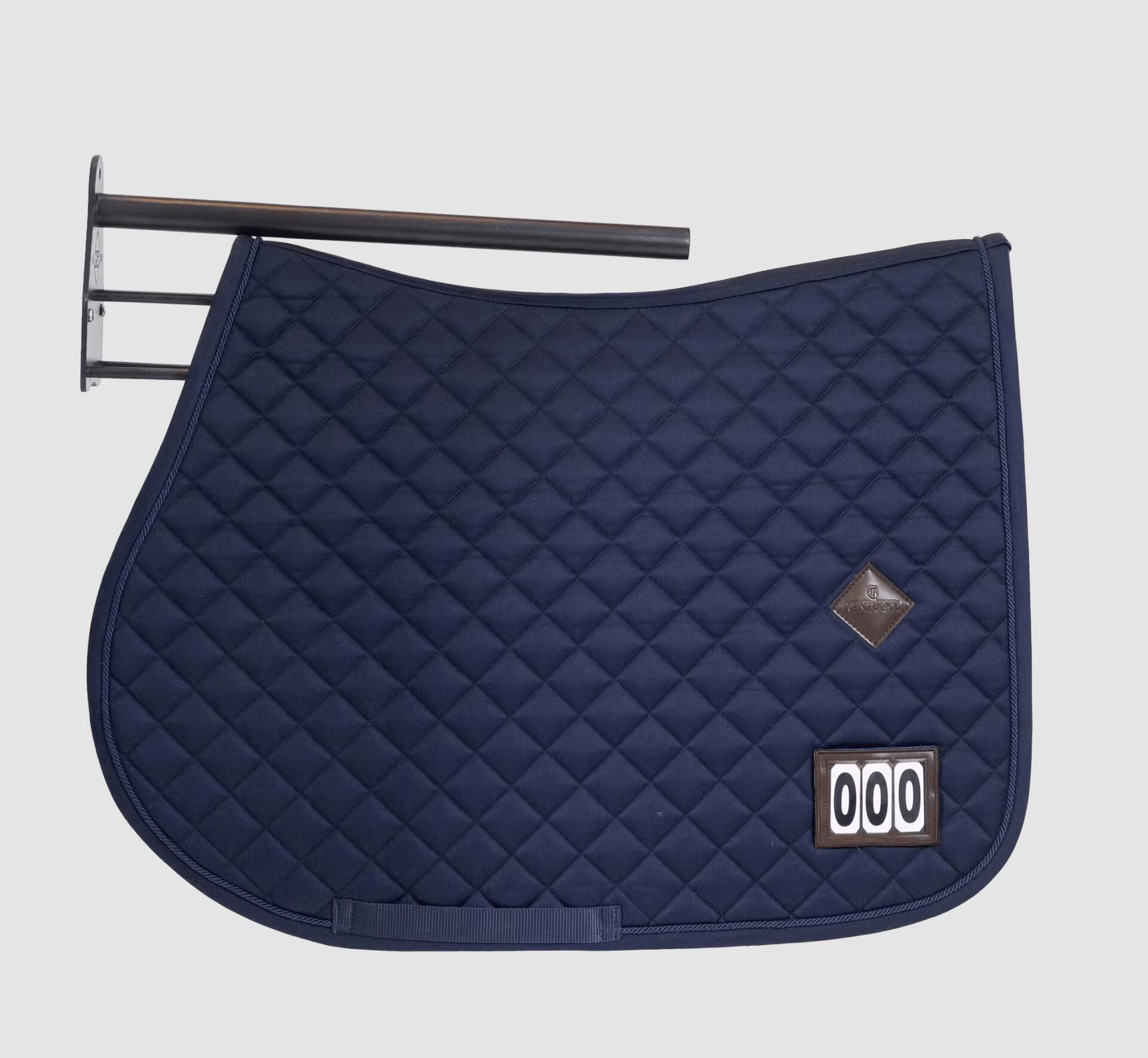 Saddle rack metal with saddle pad holder steel black 5/5