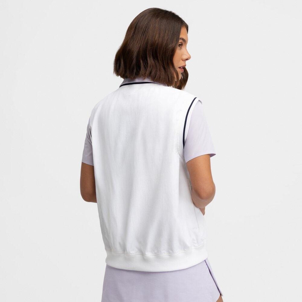 Gilet coupe-vent de golf femme Grace White Blanc 6/6