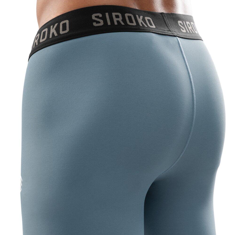 Calças interiores térmicas para homem Desportos de inverno Lift Azul-aço 4/7