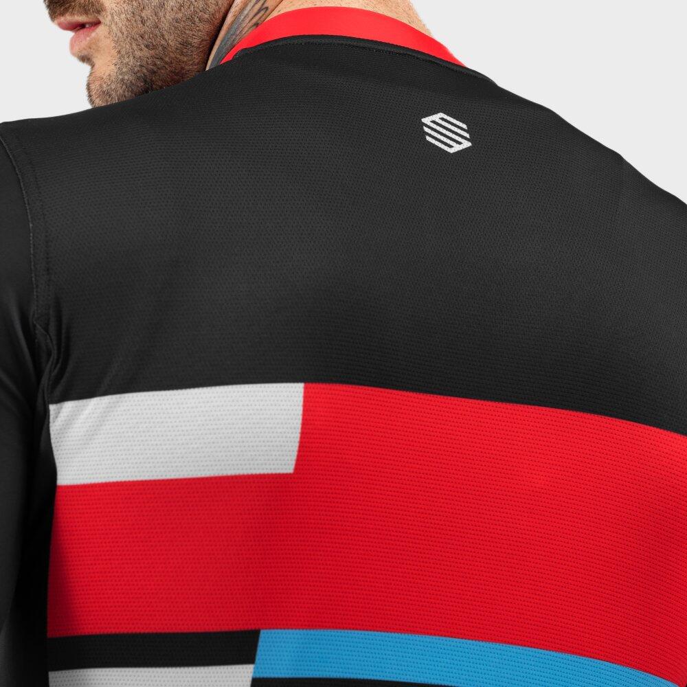 Maillot vélo manches longues homme Cyclisme M2 Riemst Noir 6/7