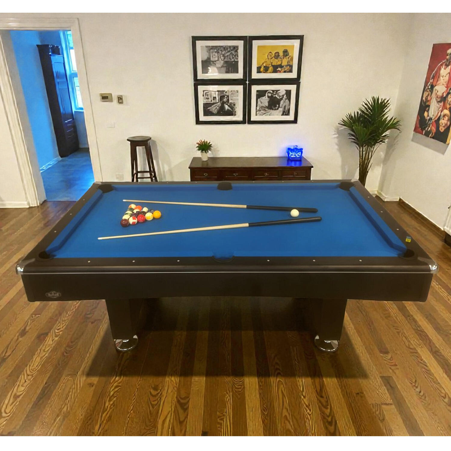 Buffalo Pooltafel Eliminator II Zwart 3/4