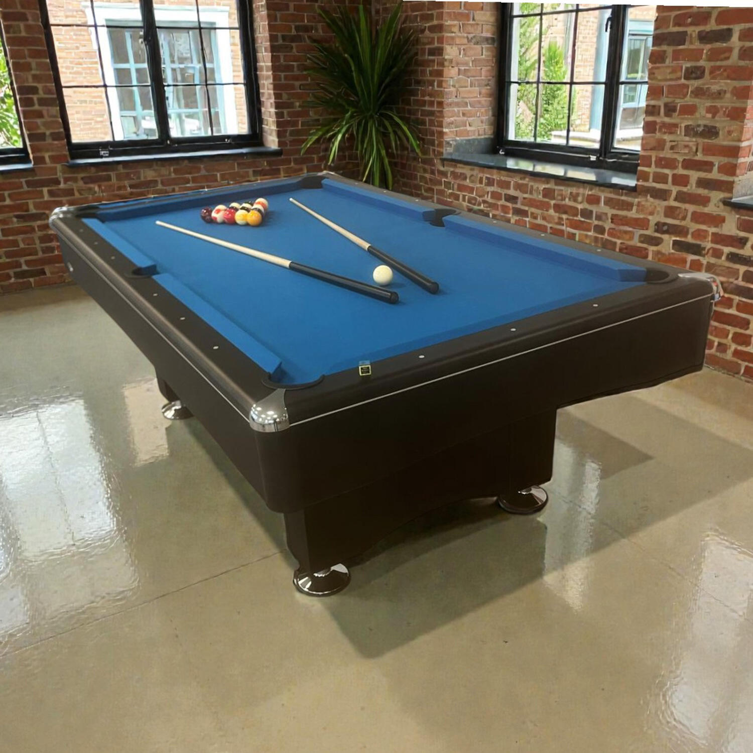 Buffalo Pooltafel Eliminator II Zwart 2/4