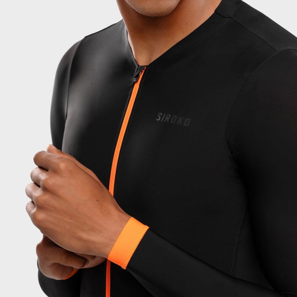 Herren Radsport ultraleichtes radtrikot für SRX Roselend Schwarz 5/7