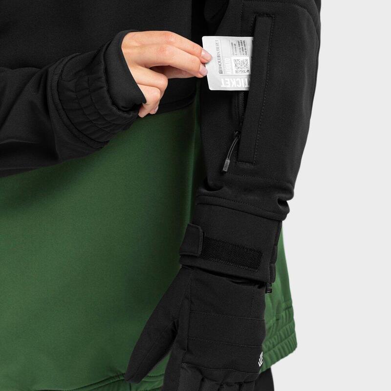 Jachetă de snowboard pentru femei W1-W Evergreen
