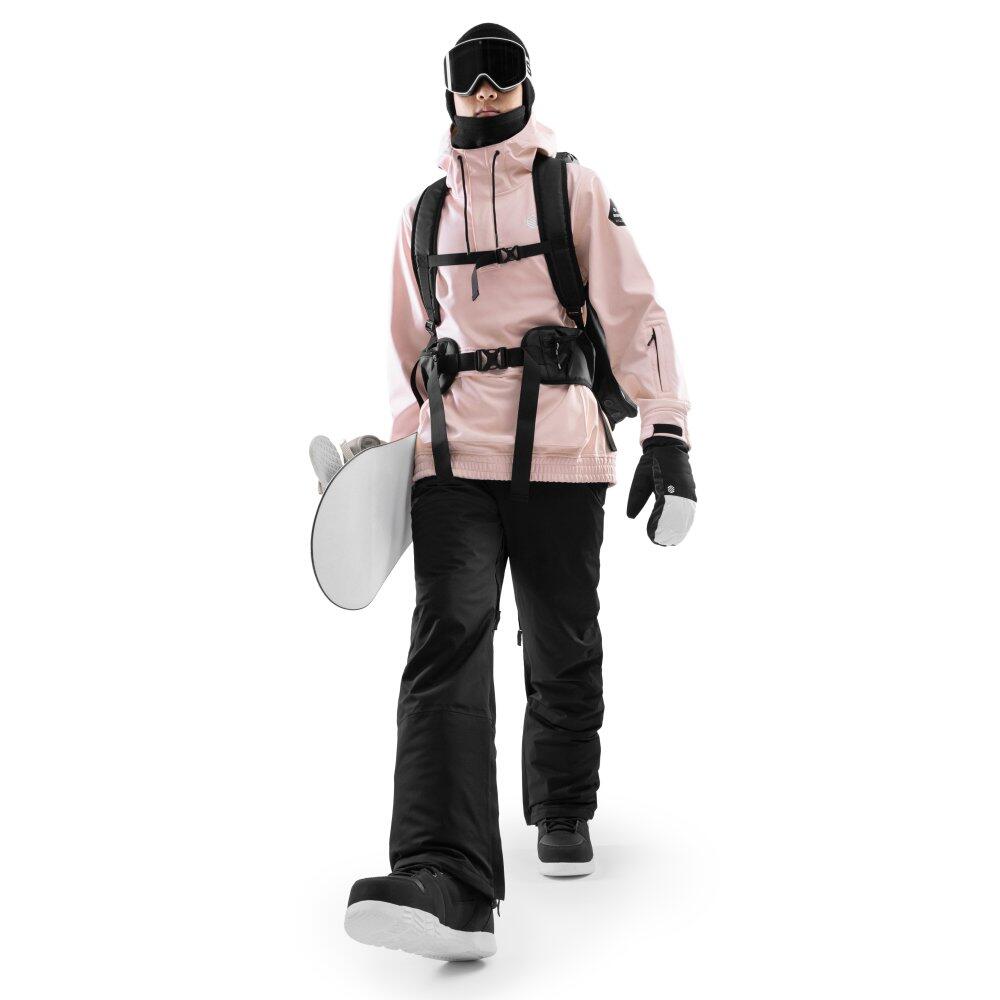 Giacca da snowboard da uomo Sport invernali W3 Arlberg Rosa 3/8