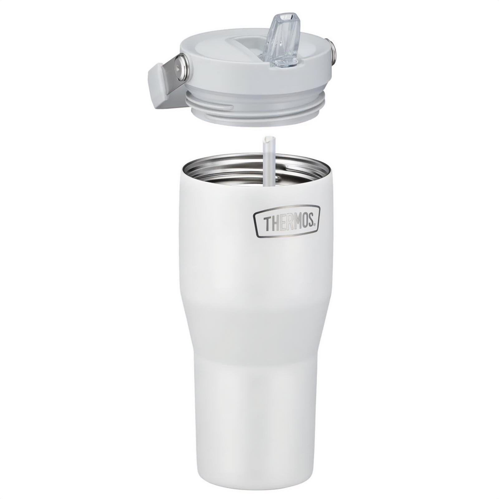 Geïsoleerde mok Refreshing Drinkfles Handvat Rietje 0,85 L 4/4