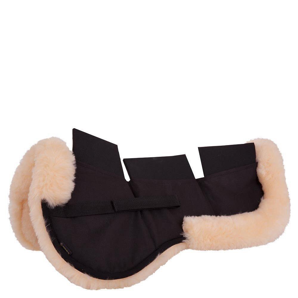 Salvacruz anatómico de piel de oveja para caballo BR Equitation 2/3