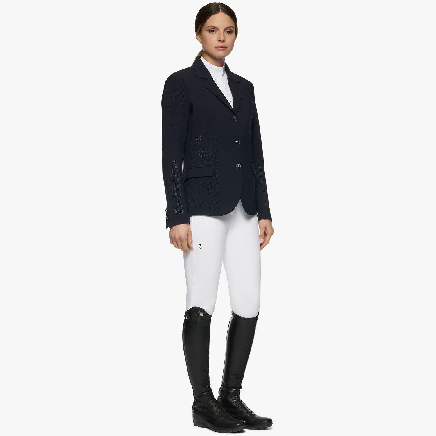 Cavalleria Toscana All Over Perforated Wedstrijd Dames Jas Zwart - 2/7