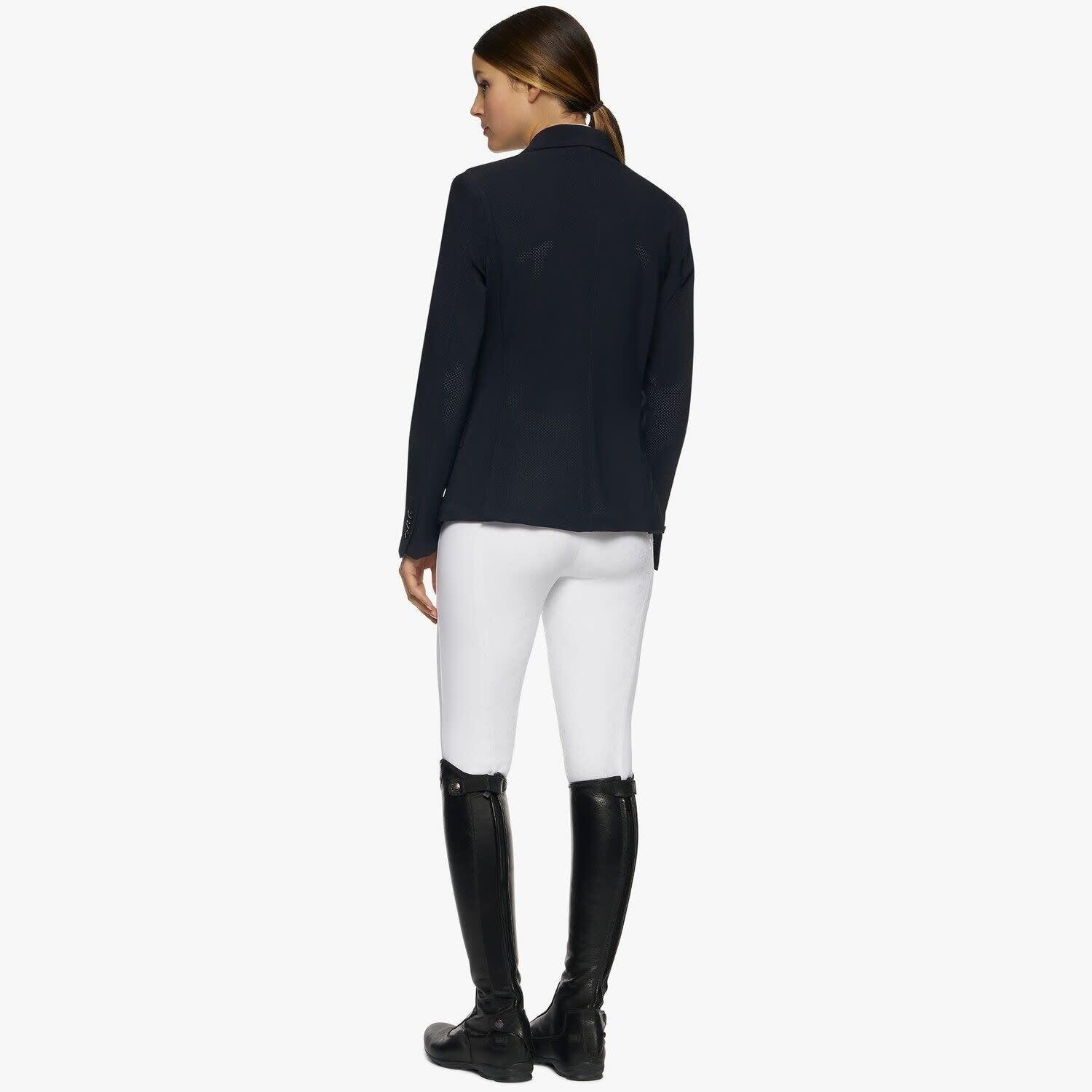 Cavalleria Toscana All Over Perforated Wedstrijd Dames Jas Zwart - 4/7