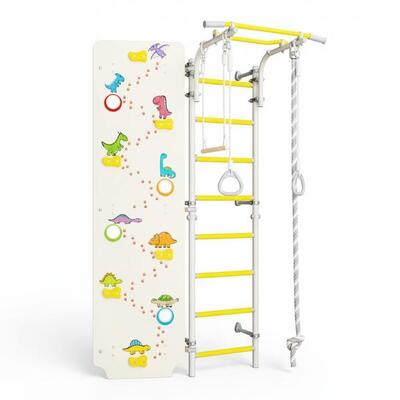 Spalliera Next 1 + Parete da arrampicata Dino