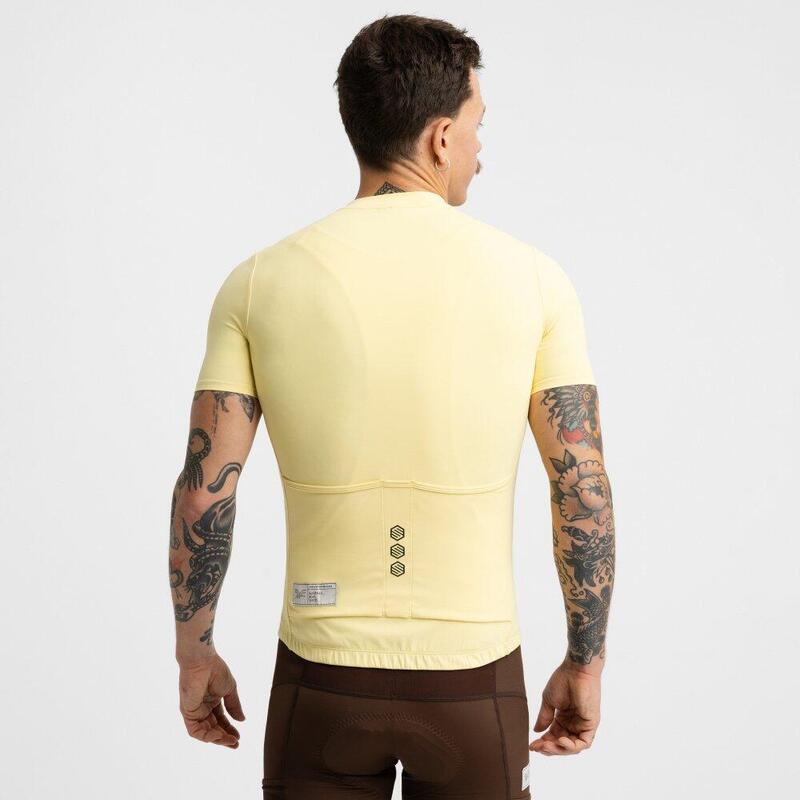 Tricou de pe pietriș cu jumătate de fermoar pentru GM5 Terraquest Yellow Galbe