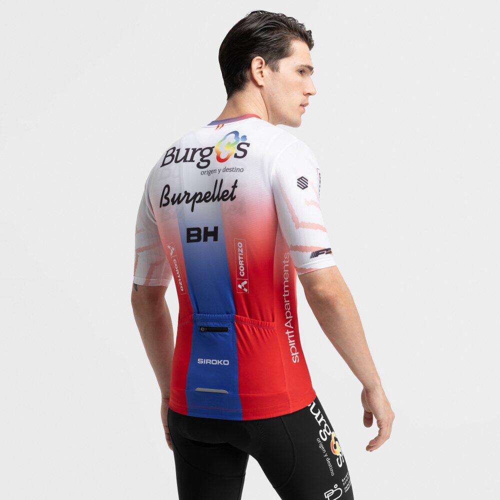 Maillot vélo manches courtes homme Burgos Burpellet BH x Siroko BBBH Campeon Mo 6/7