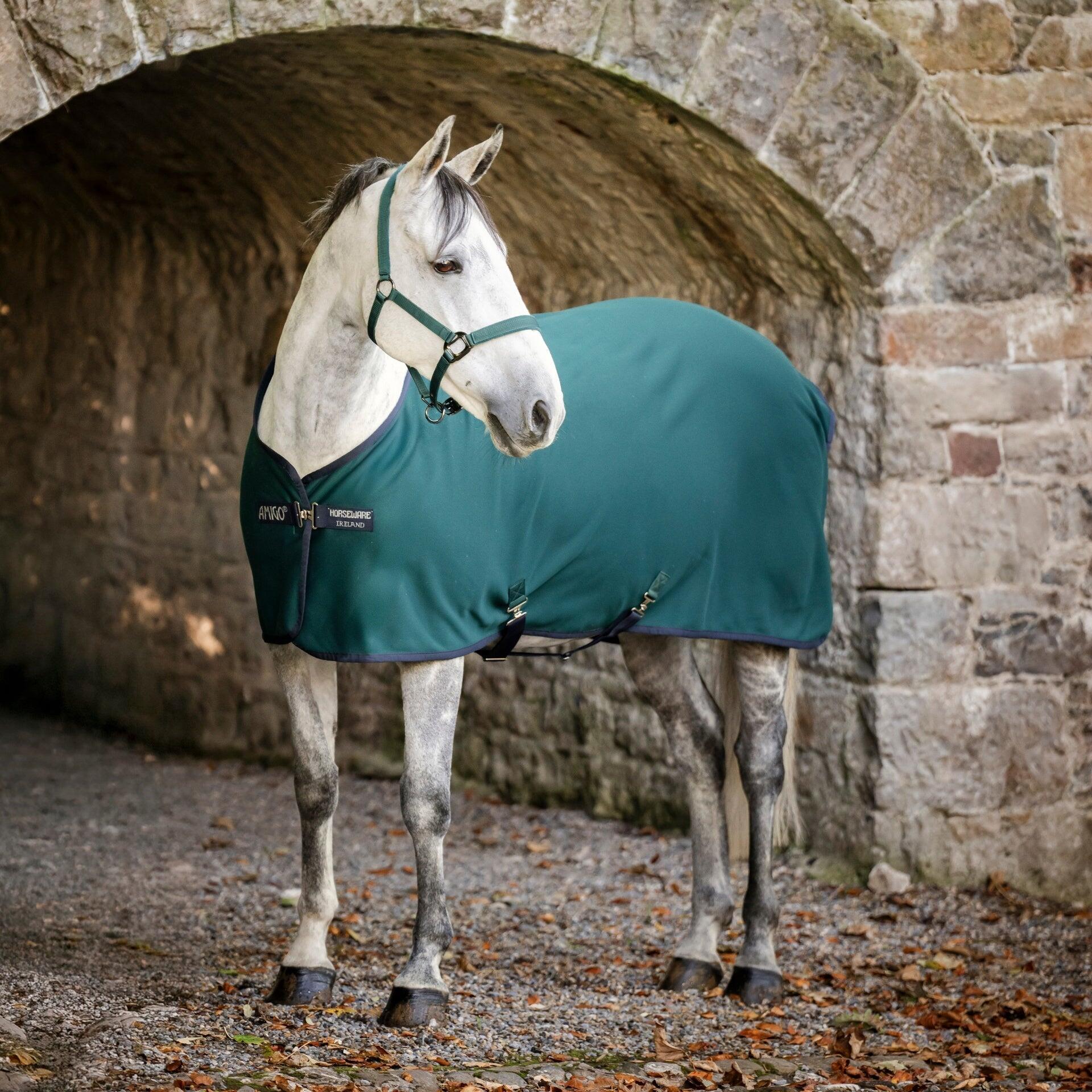 Horseware Amigo Jersey Cooler Blauw - 2/7
