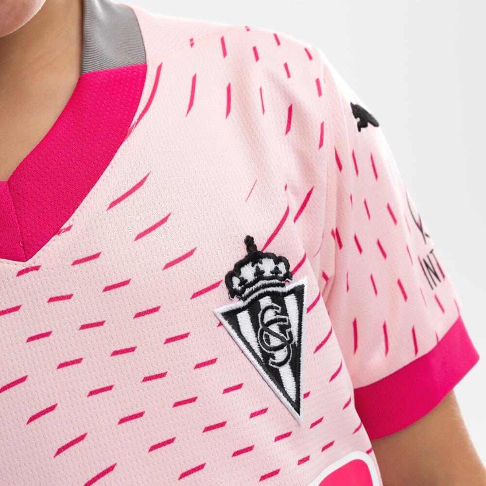 Kinder Football offizielles real sporting de gijón puma fußballtrikot für Rea 5/6