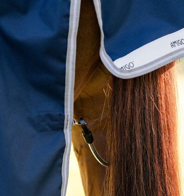 Horseware Amigo Turnout Rug Fieldsafe Plus 1200d Blauw - 6/7