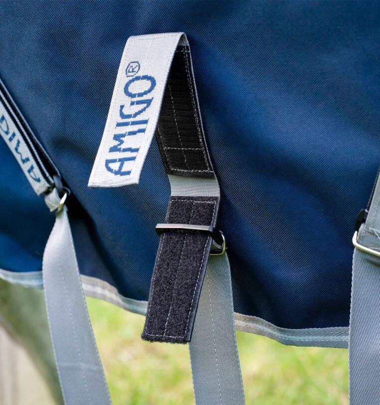 Horseware Amigo Turnout Rug Fieldsafe Plus 1200d Blauw - 4/7