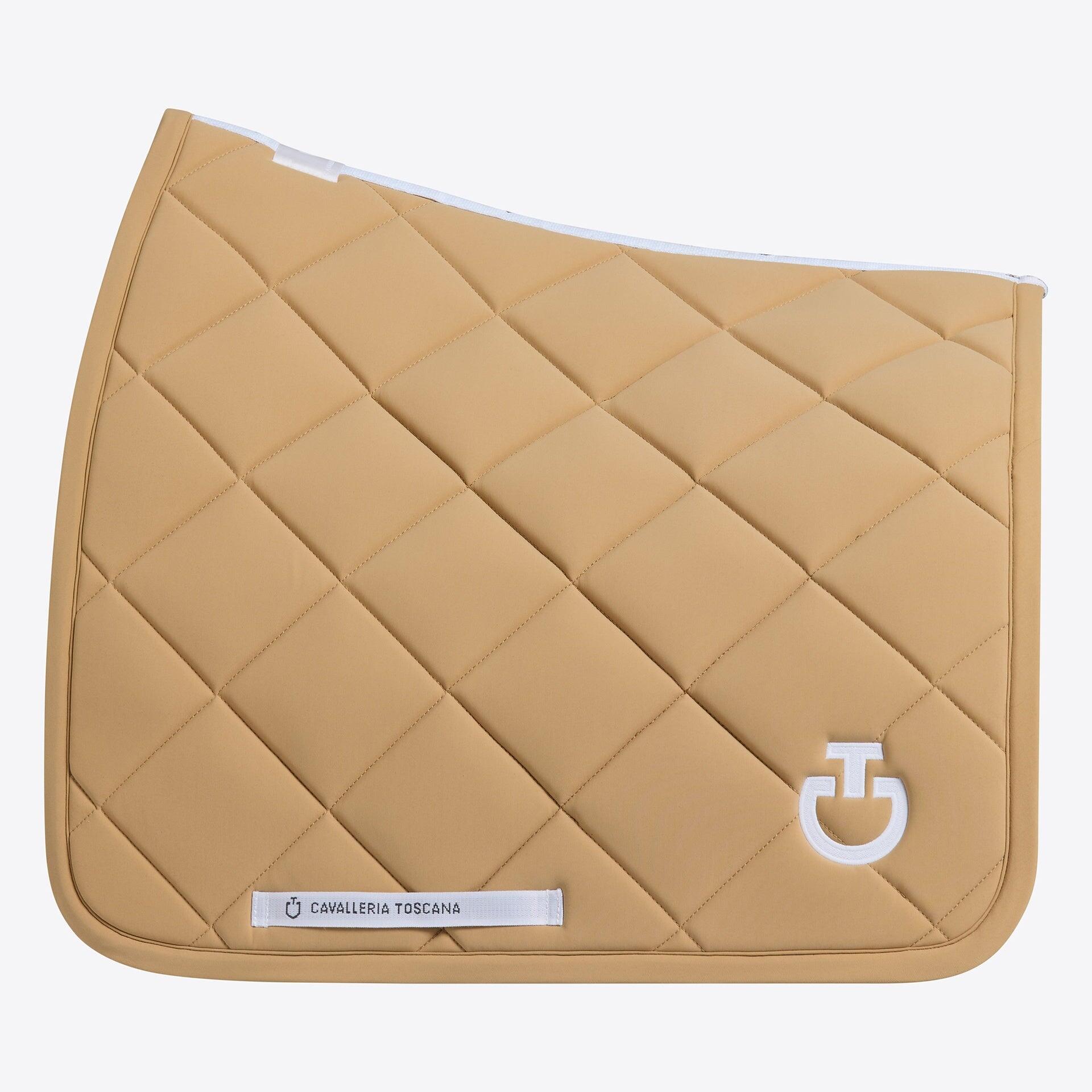 Cavalleria Toscana Diamond Gewatteerd Zadeldek Ss25 Tan - 1/4