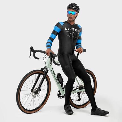 Maillot vélo manches longues homme Cyclisme M2 Legend Noir