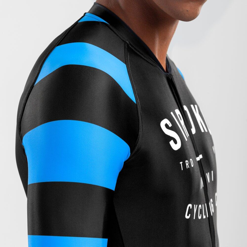 Maillot vélo manches longues homme Cyclisme M2 Legend Noir 5/7