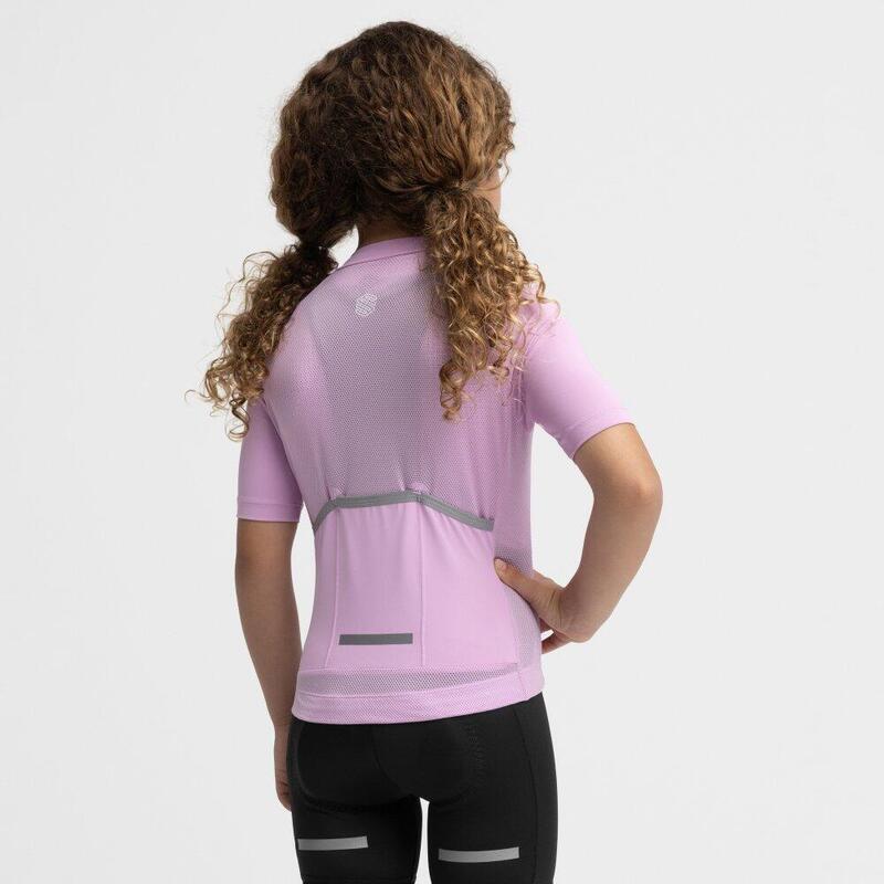 Tricou de cu mânecă scurtă pentru fete K-Core Brisa Light Pink Roz