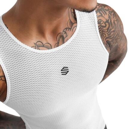 Sous-maillot vélo homme Cyclisme Velocity Blanc