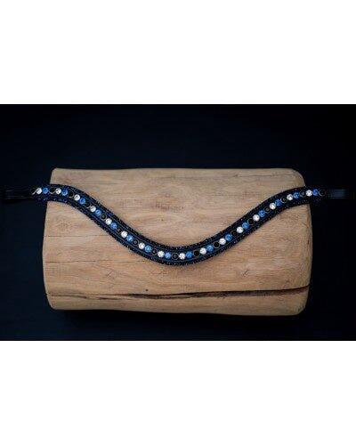 Hb Showtime Good Luck Browband Blauw - 2/2