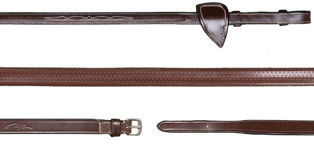 Dy'on 1/2 Rubber Teugels Hunter Zwart - 2/4