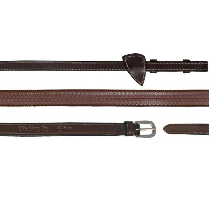 Dy'on 5/8" Rubber Teugels - Working Bruin -