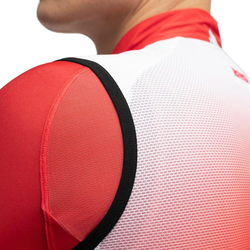 Gilet vélo coupe-vent homme Real Sporting de Gijón x Siroko Cyclisme SC V1 Mar 5/7