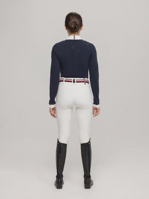 Tommy Hilfiger Equestrian Montana 2-in-1 Wedstrijdshirt Dames Zwart - 6/6