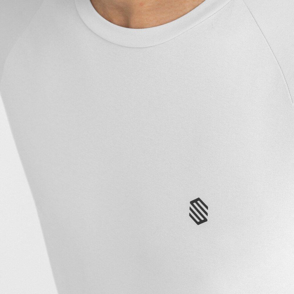 Camiseta manga larga montaña hombre senderismo Zion Gris 5/8