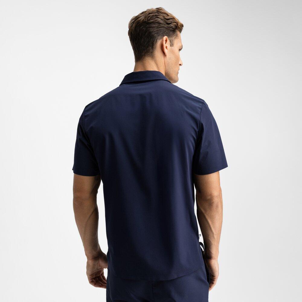 Herren Golf funktions-poloshirt Birkdale Navy Marineblau 6/8