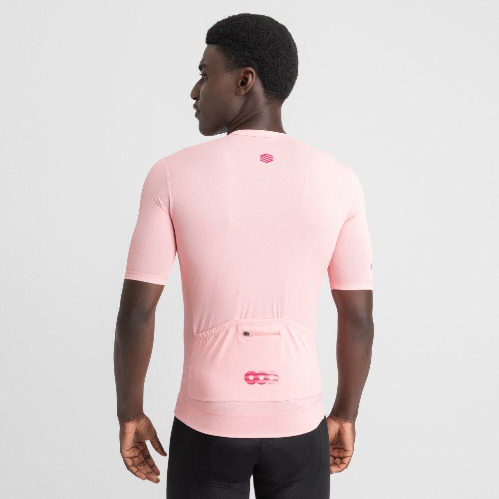 Maillot vélo mesh manches courtes homme Cyclisme M8 Metre Rose 6/7