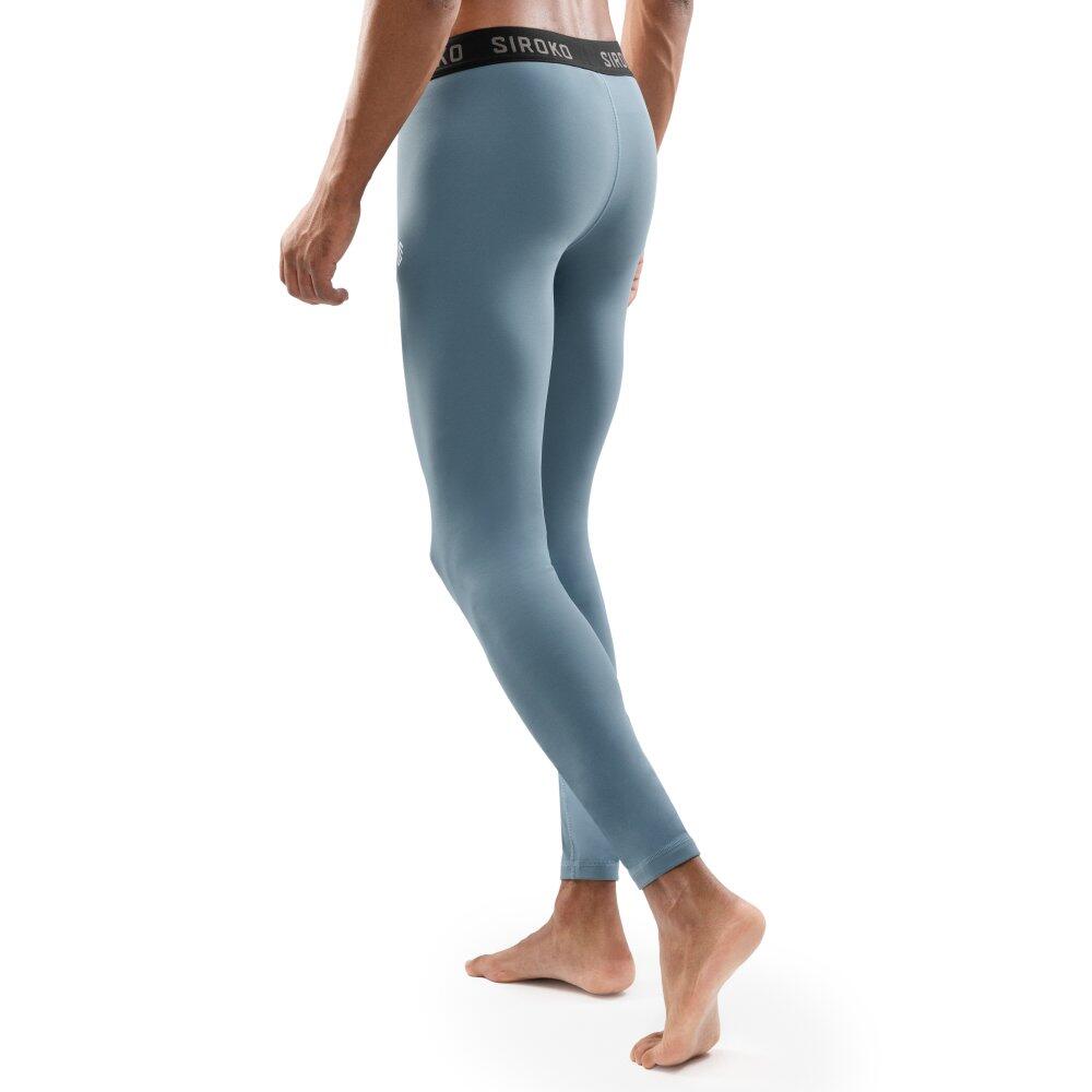 Calças interiores térmicas para homem Desportos de inverno Lift Azul-aço 2/7