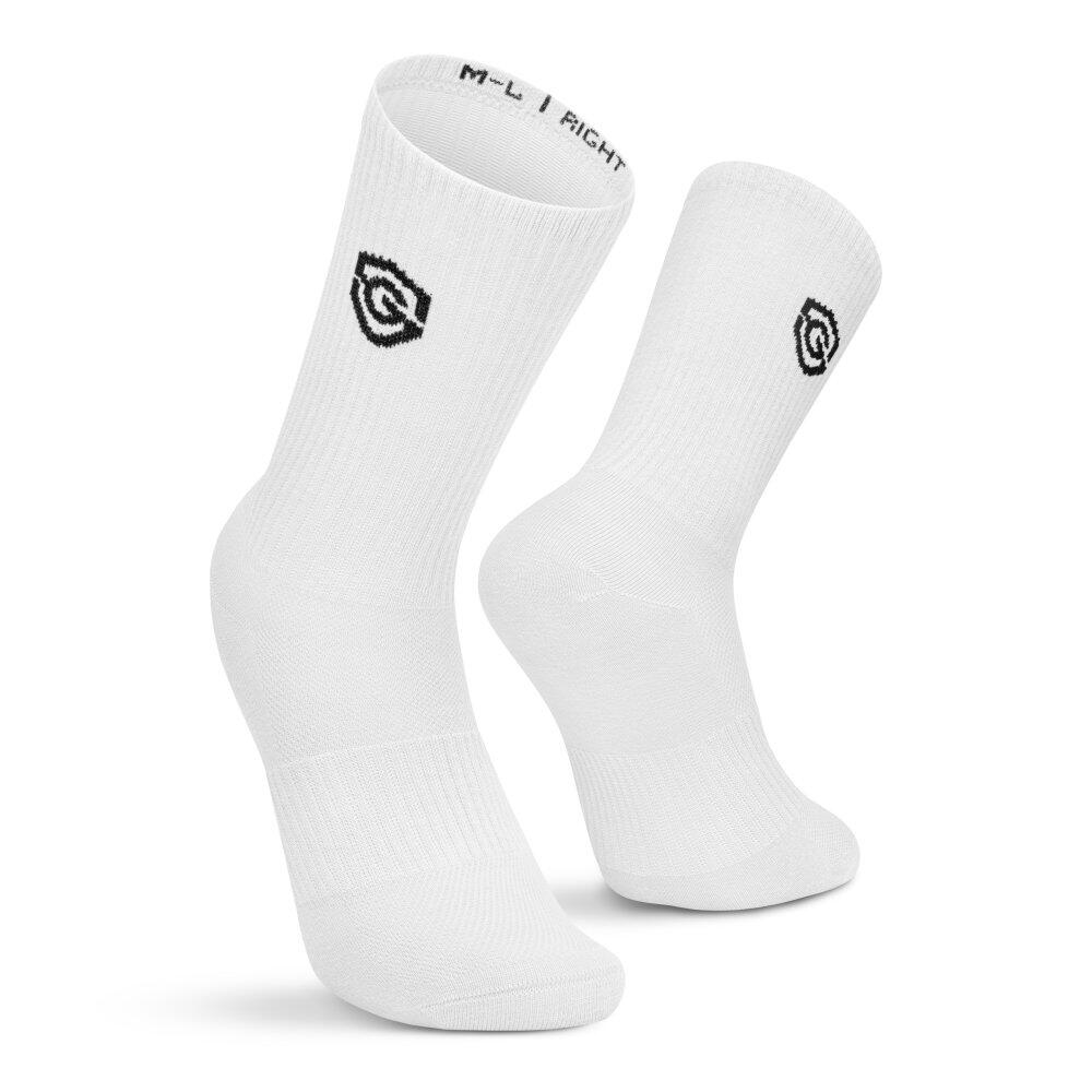 Herren und Damen Golf socken aus bio-baumwolle, 3er-pack Echo Weiß 5/7