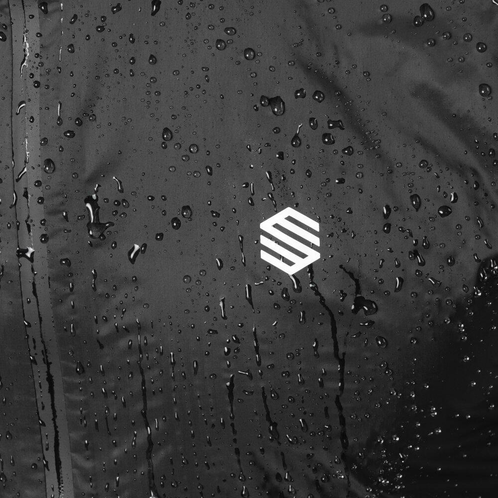 Veste de pluie vélo homme Cyclisme J2 Tourmalet Noir 5/7