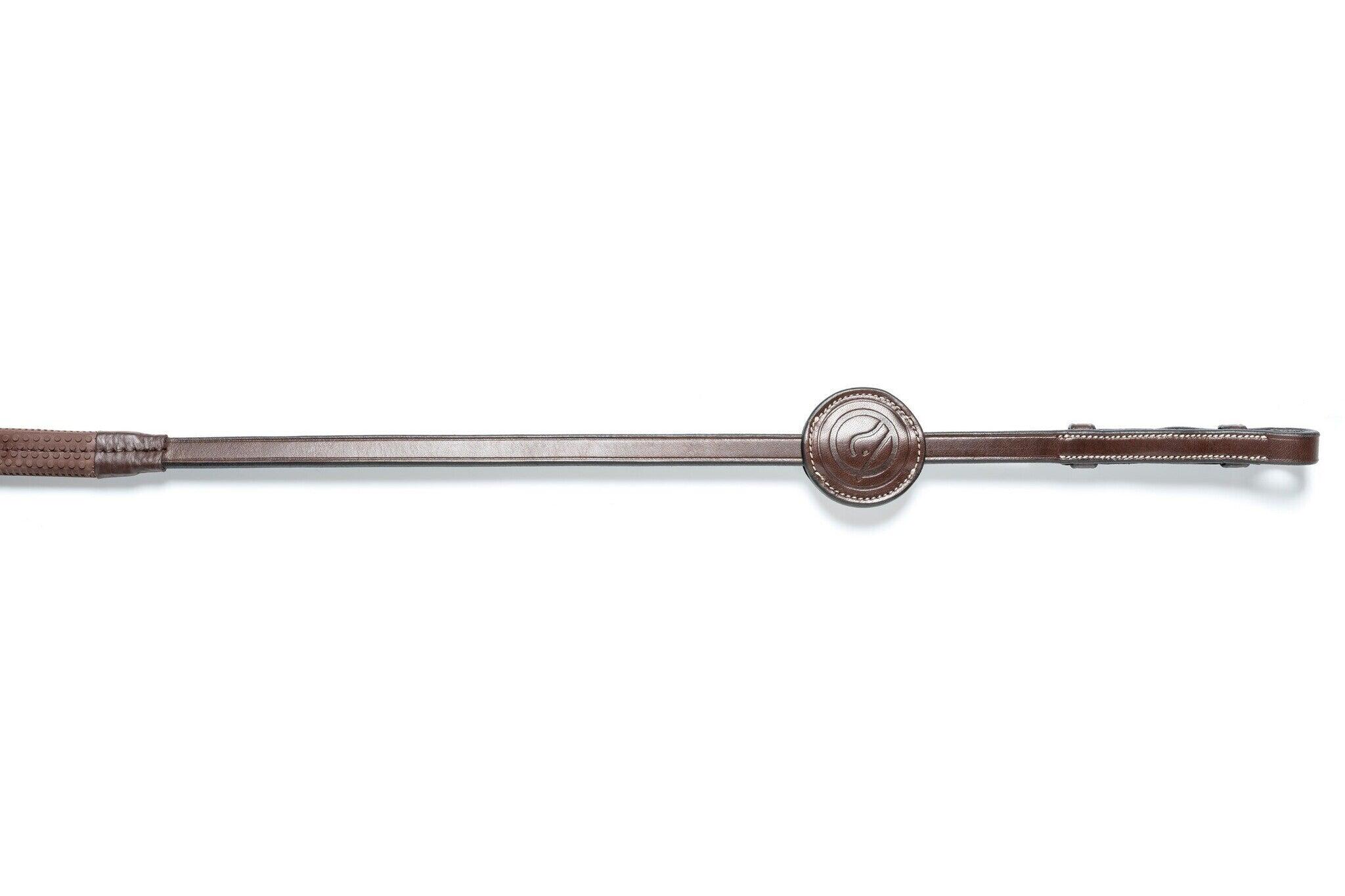 Trust Maastricht 1/2inch Rubber Reins 7 Stops Zwart - 2/7