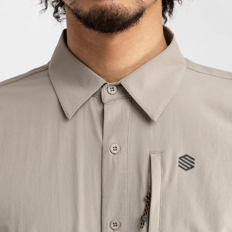 JACK AND JONES Chemises à Manches Longues Blackpool Stretch Homme Bleu