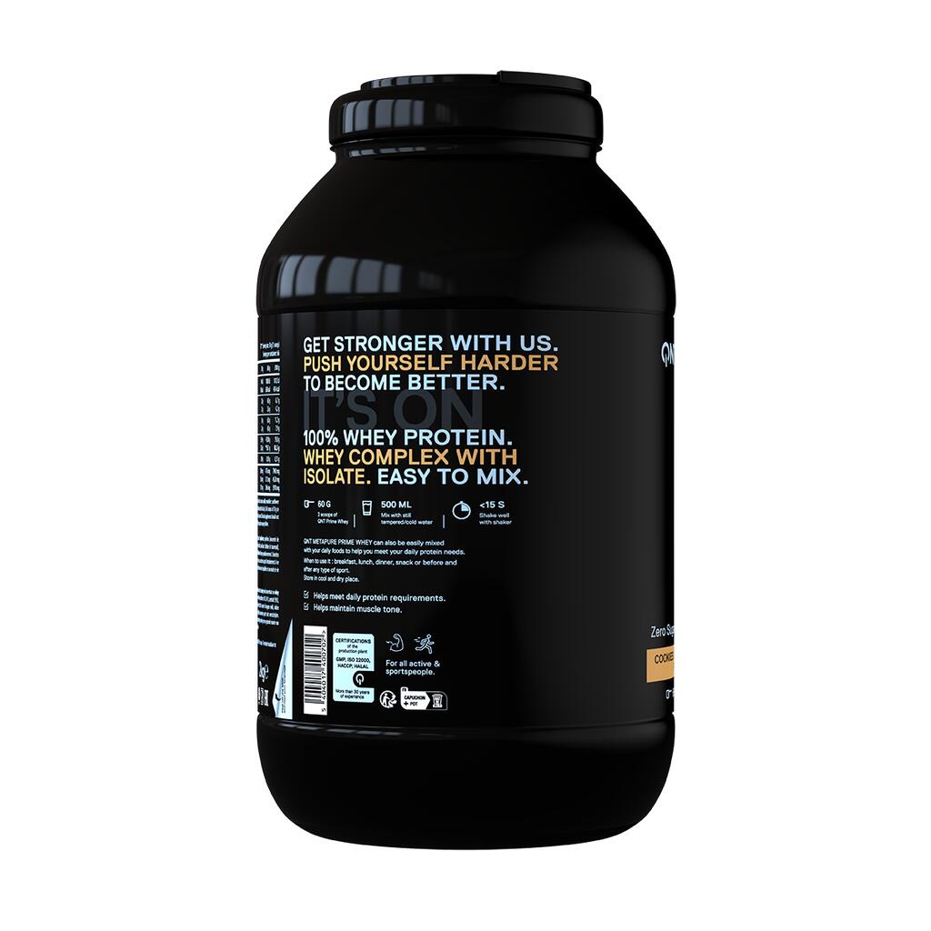 Prime Whey 100% Pure Protein – Cookies &amp; Cream Flavour – 2 kg 3/3